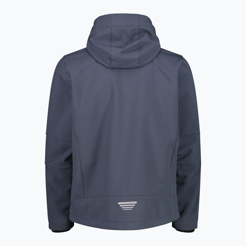 Férfi CMP Zip softshell dzseki szürke 3A01787N/11UL 3