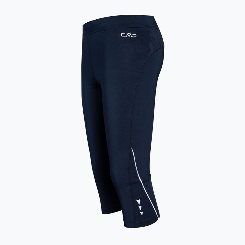 Női 3/4-es CMP futó leggings tengerészkék 3C88376T/20ML 3