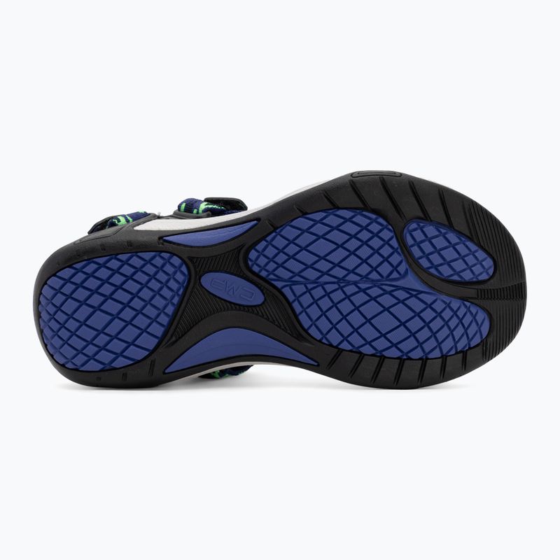 CMP Hamal gyermek szandál b.blue/verde fluo 4