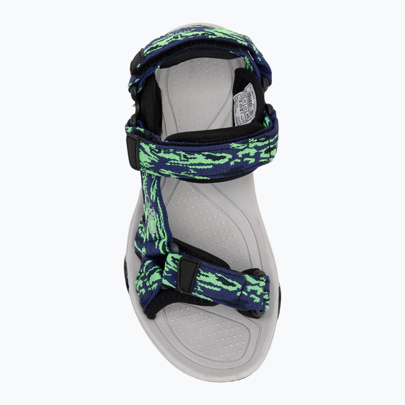 CMP Hamal gyermek szandál b.blue/verde fluo 5
