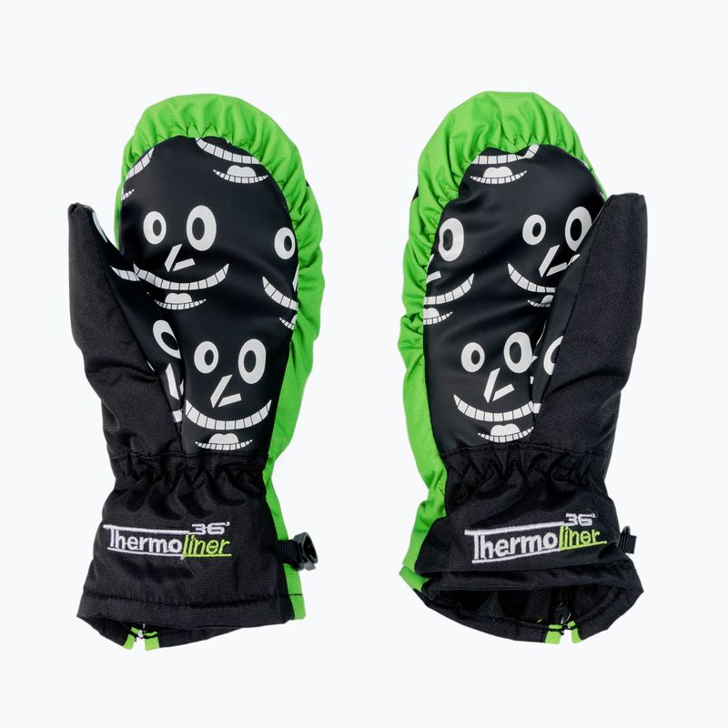 Gyermek snowboard kesztyű Level Lucky Mitt zöld 4146 3