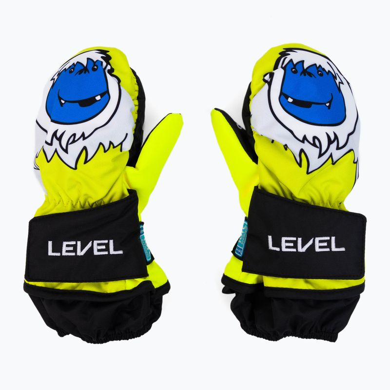 Gyermek snowboard kesztyű Level Animal Mitt kék-piros 4174 3