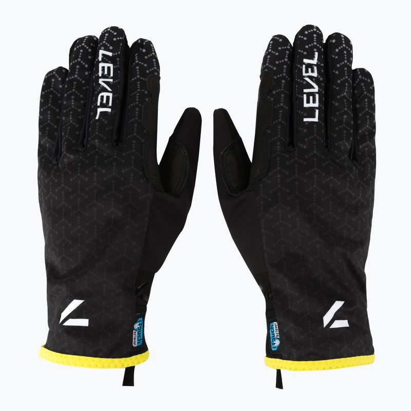 Férfi túrakesztyű Level Back XC fekete 3495 3