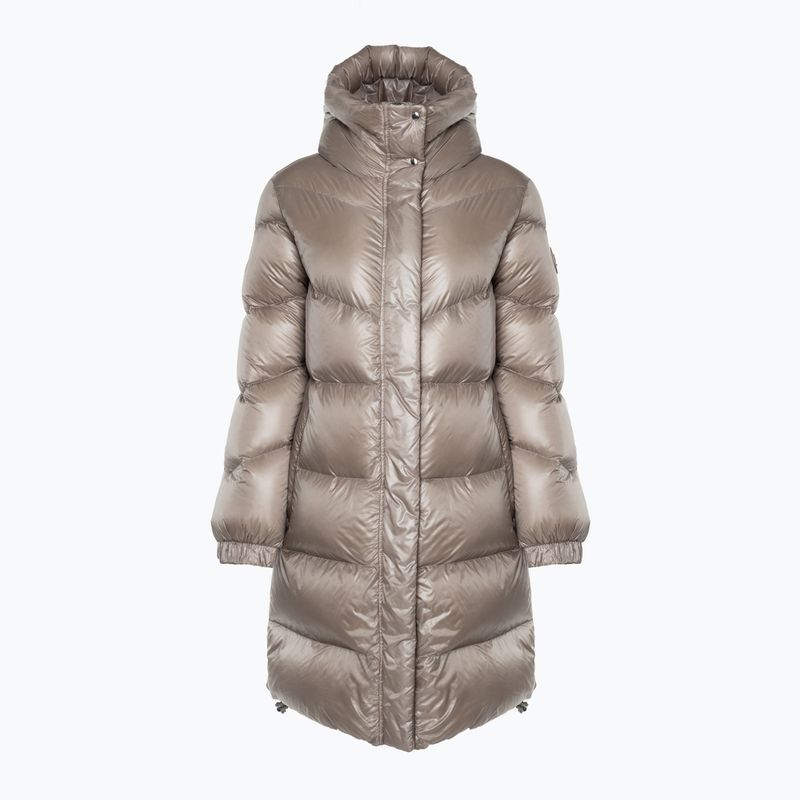 Woolrich női kabát Aliquippa Long Puffer világos taupe