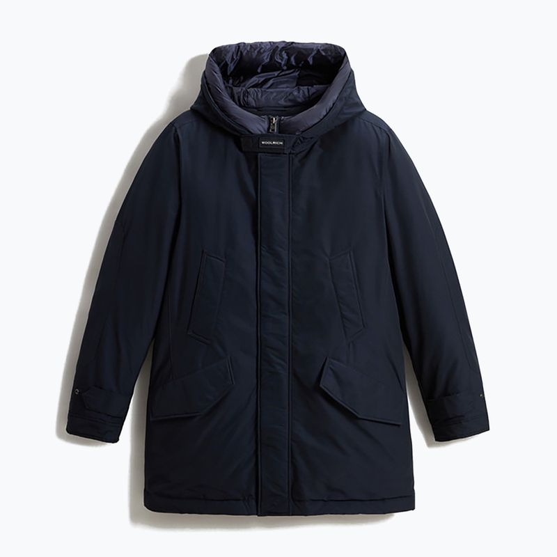 Férfi Woolrich Polar High Collar Parka melton kék 4