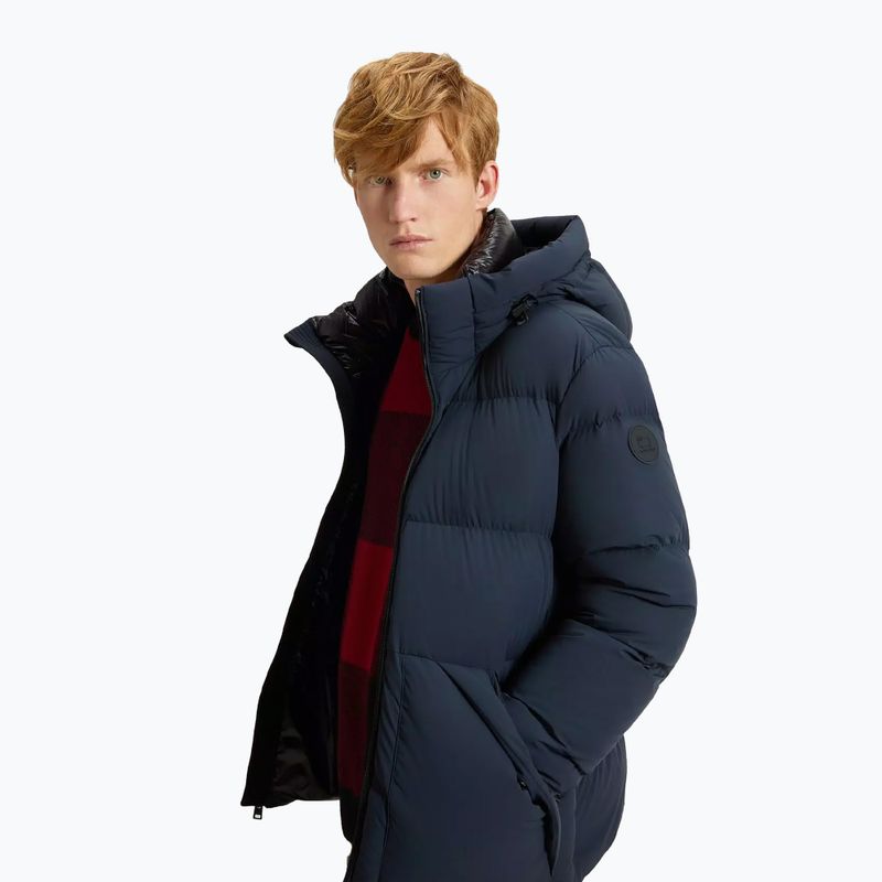 Férfi Woolrich Sierra Supreme Down melton kék kabát 4