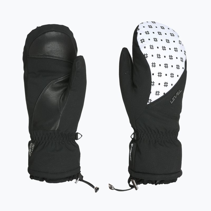 Női síkesztyű Level Mummies Mitt black/white 7