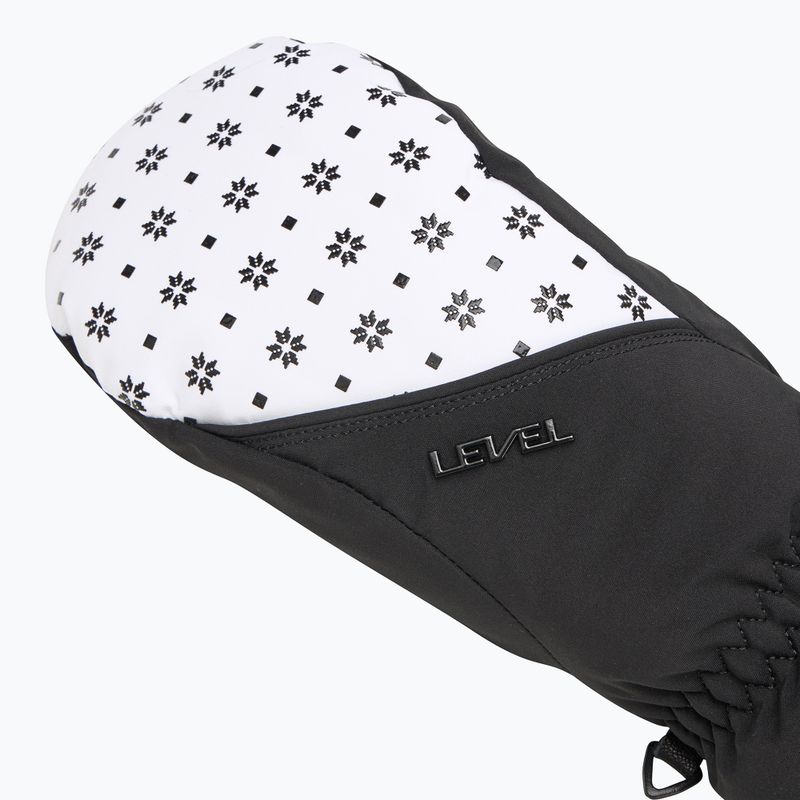 Női síkesztyű Level Mummies Mitt black/white 4