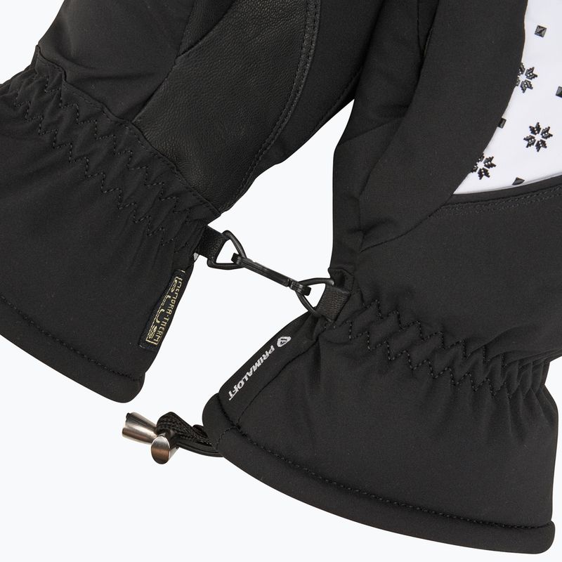 Női síkesztyű Level Mummies Mitt black/white 5