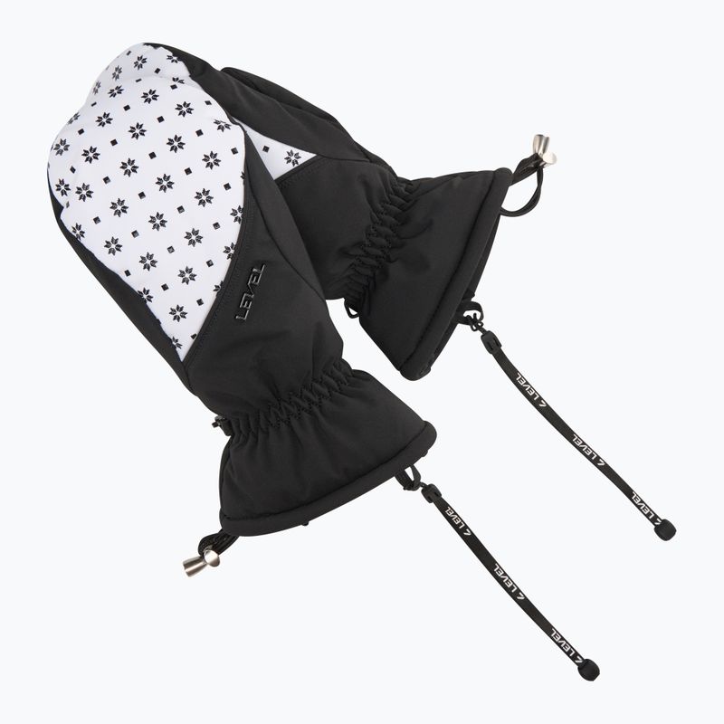 Női síkesztyű Level Mummies Mitt black/white 6