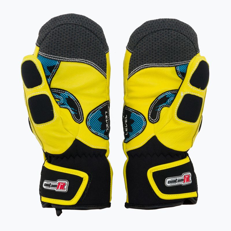 Level gyermek síelő kesztyű Worldcup CF Mitt sárga 4117JM.66 2