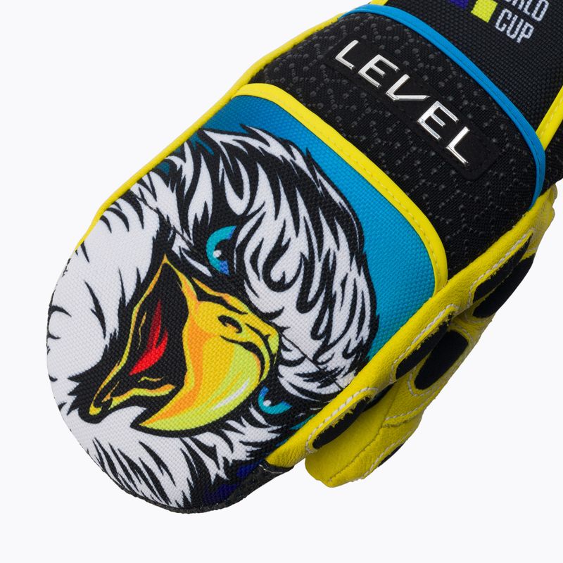 Level gyermek síelő kesztyű Worldcup CF Mitt sárga 4117JM.66 5