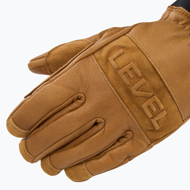 Síkesztyű Level Shaman brown 4