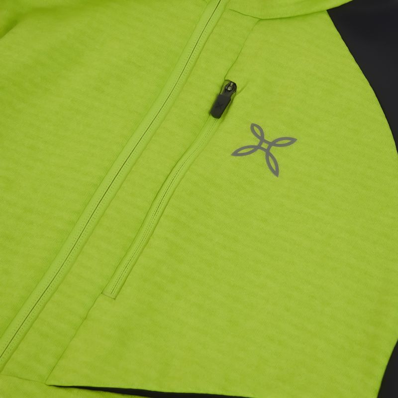 Férfi pulóver Montura Thermal Grid 2 Maglia lime green 3