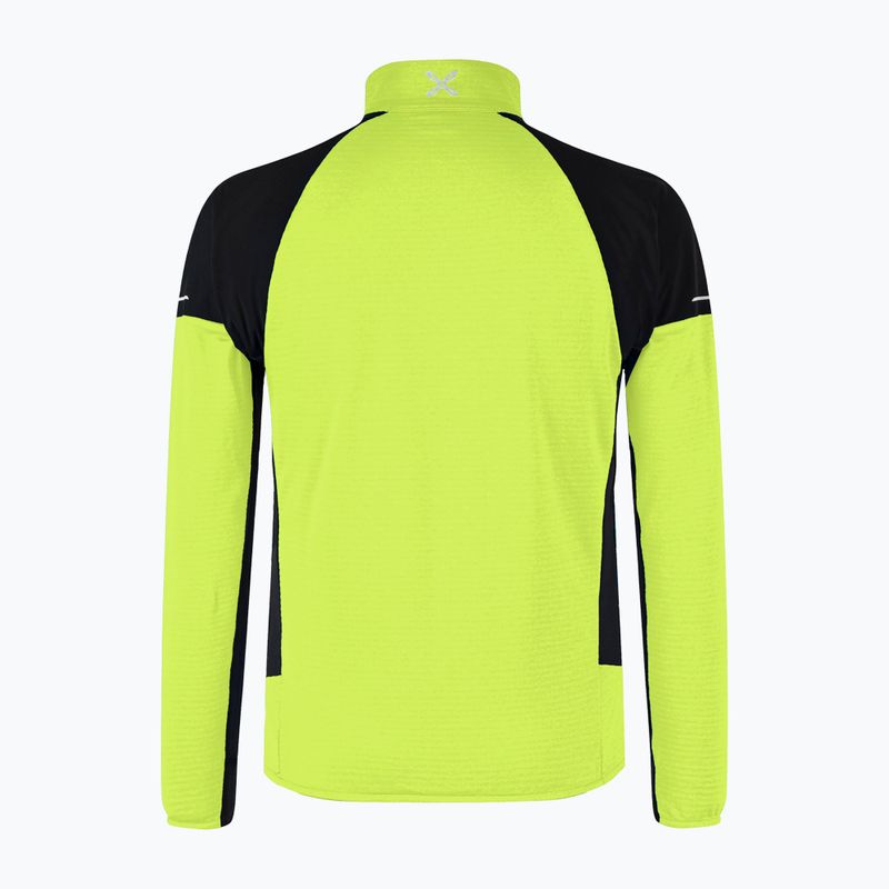 Férfi pulóver Montura Thermal Grid 2 Maglia lime green 2