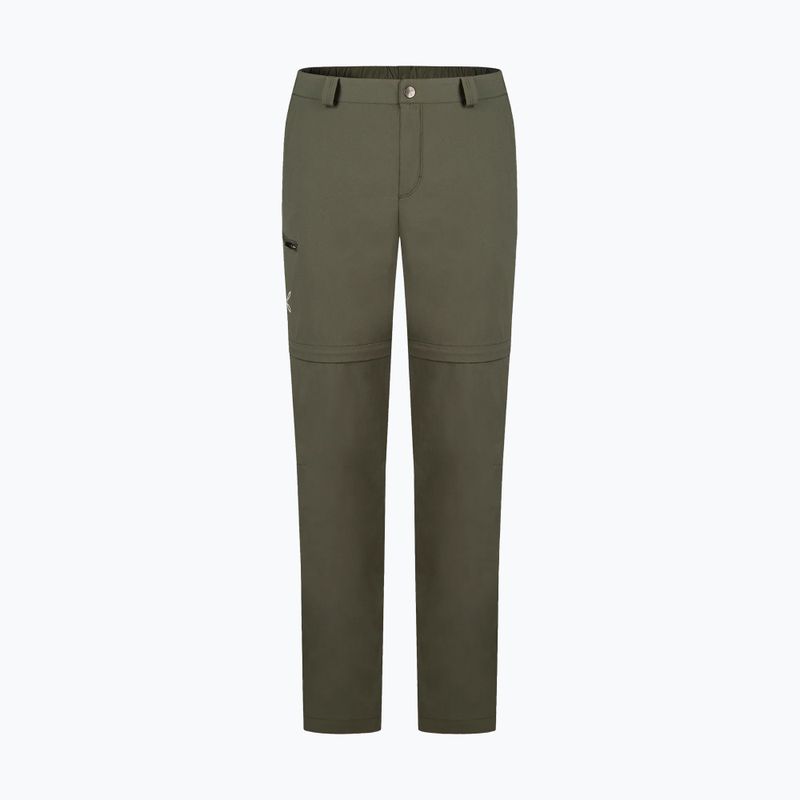 Férfi trekking nadrág Montura Valbruna Zip Off verde salvia