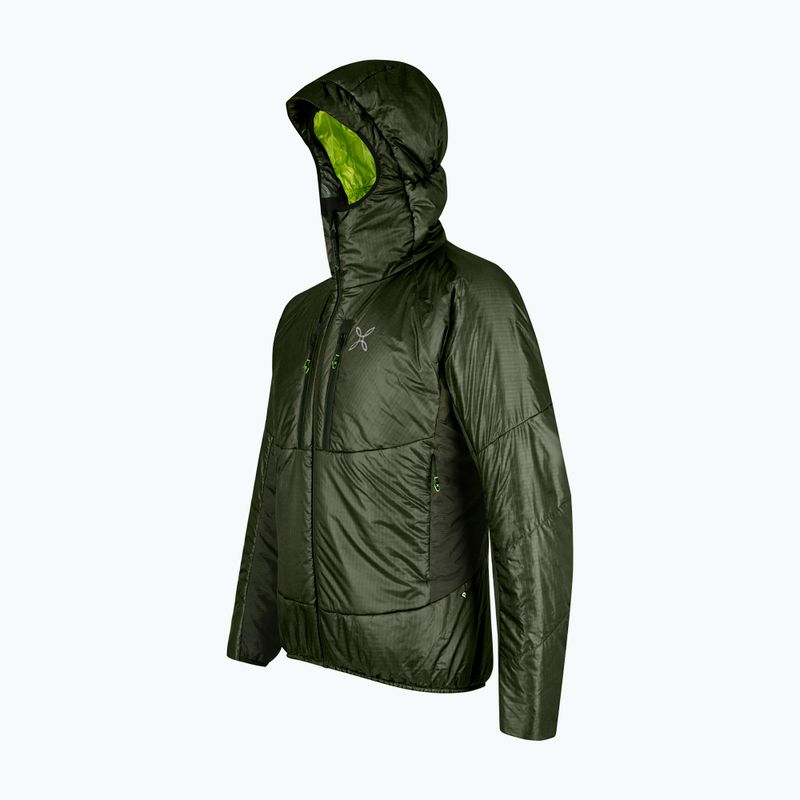 Férfi dzseki Montura Force Primaloft sage green/ lime green 3