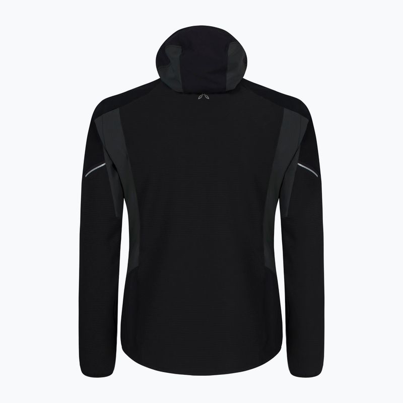 Férfi dzseki Montura Premium Wind Hoody black/antracite 2