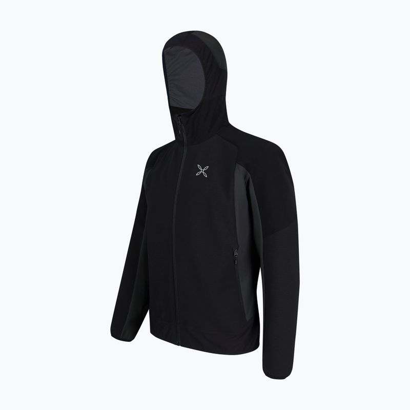 Férfi dzseki Montura Premium Wind Hoody black/antracite 3