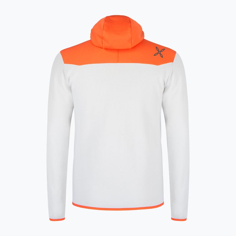 Férfi pulóver Montura Altitude Maglia quiet grey/ orange 2