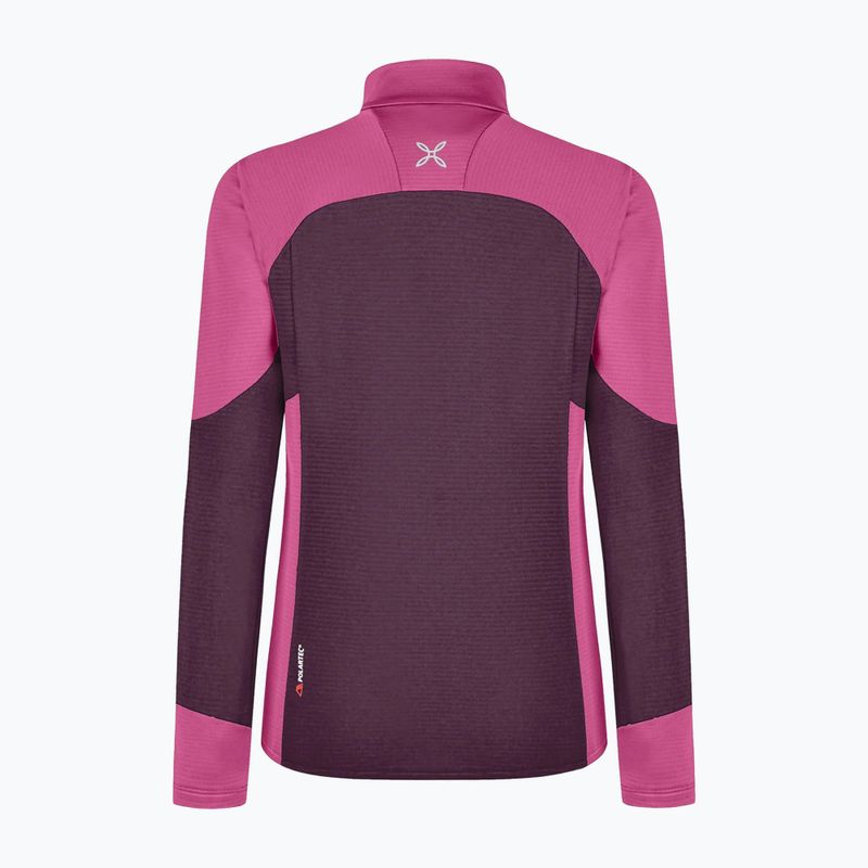 Montura Rise Maglia női pulóver vinaccia/baton rouge 2