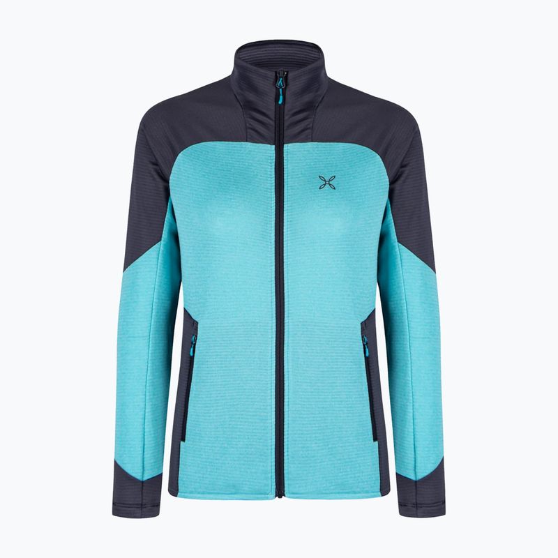 Montura Rise Maglia női pulóver türkizkék/grafit kék 7