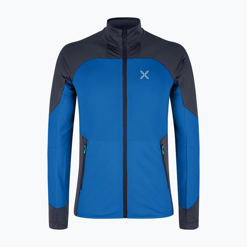Férfi Montura Rise Maglia pulóver b.kék/grafit kék