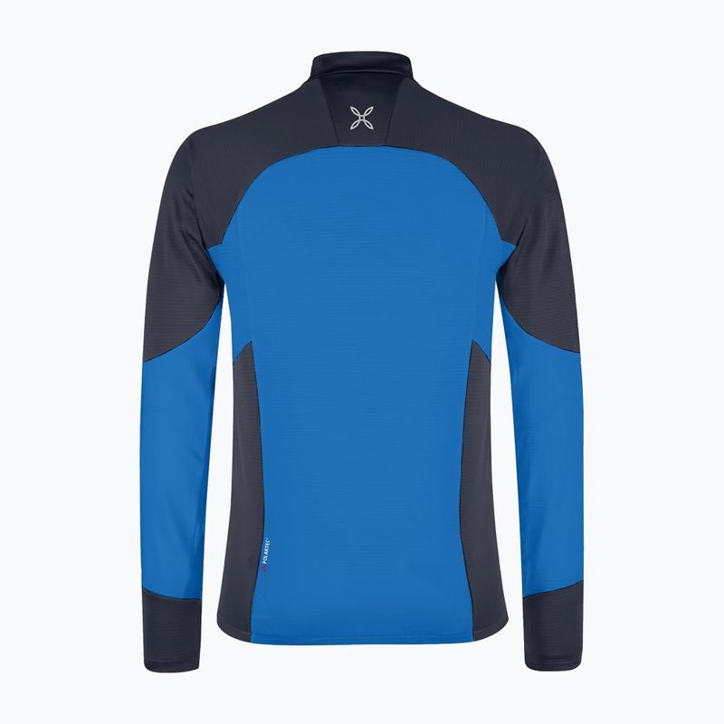 Férfi Montura Rise Maglia pulóver b.kék/grafit kék 2
