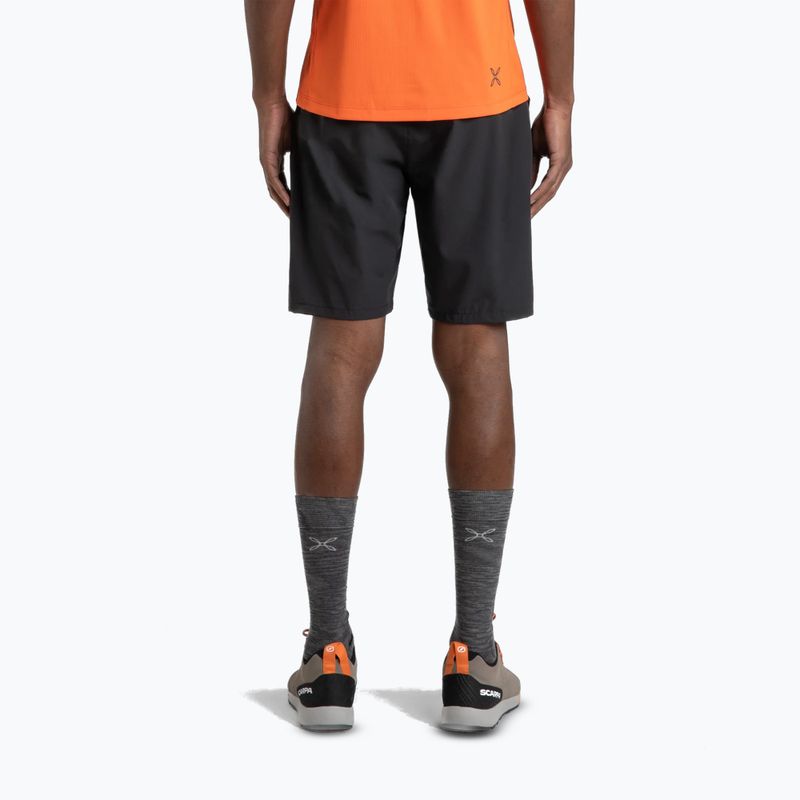 Montura Rise Bermuda férfi trekking rövidnadrág antracit 2
