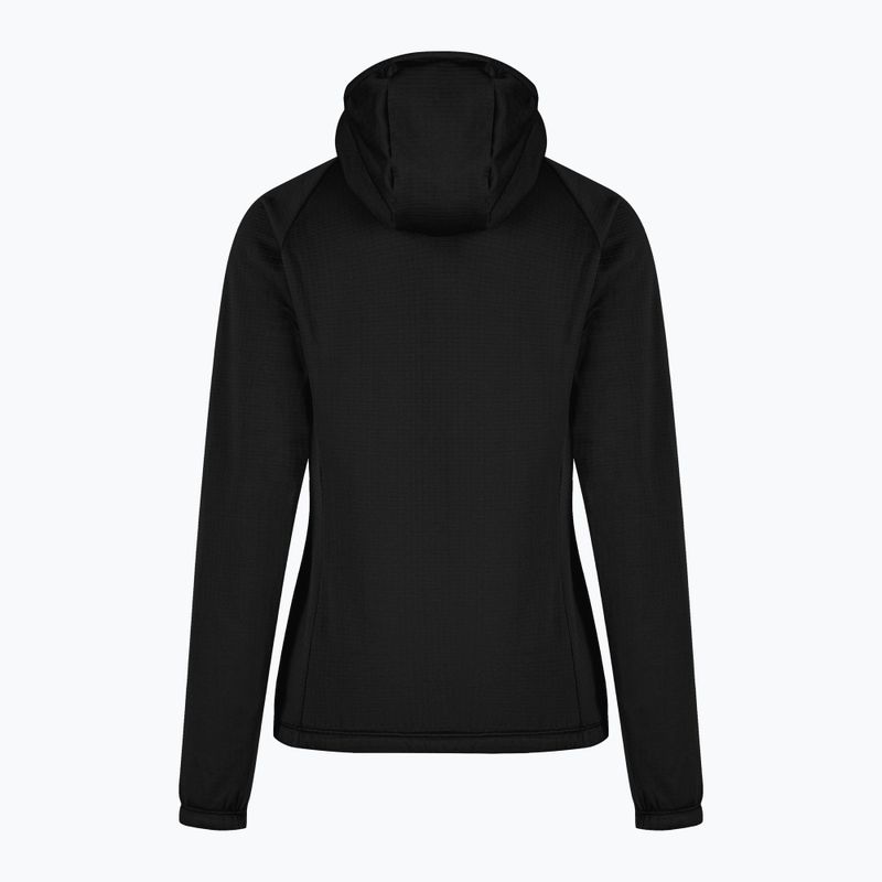 Női kapucnis pulóver Montura Fadis Grid Hooded Maglia black 2