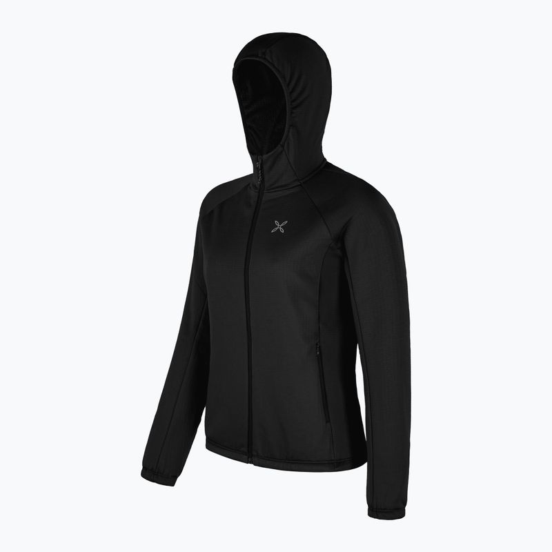 Női kapucnis pulóver Montura Fadis Grid Hooded Maglia black 3