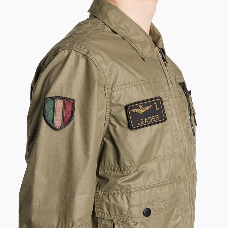 Férfi dzseki Aeronautica Militare Heritage green 4