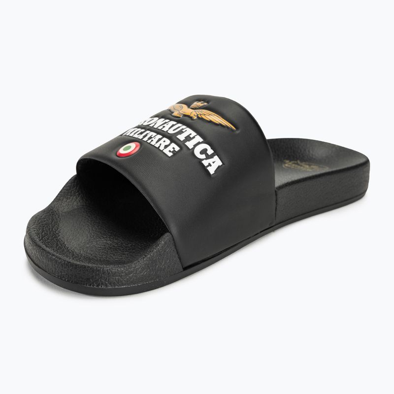 Férfi papucs Aeronautica Militare Beach jet black 6