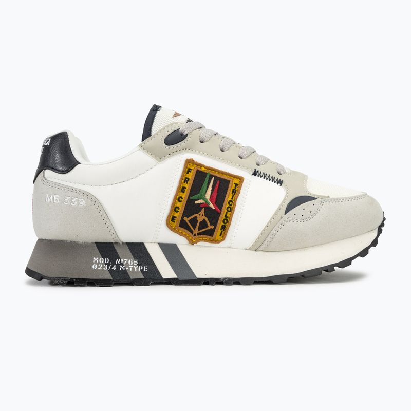 Férfi cipő Aeronautica Militare Frecce Tricolori off white 2