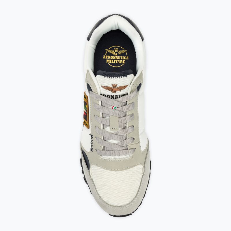Férfi cipő Aeronautica Militare Frecce Tricolori off white 5