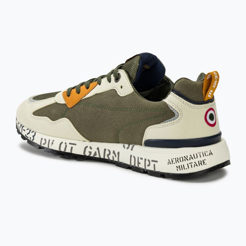 Férfi cipő Aeronautica Militare Printed Sole avocado/oyster gray 3