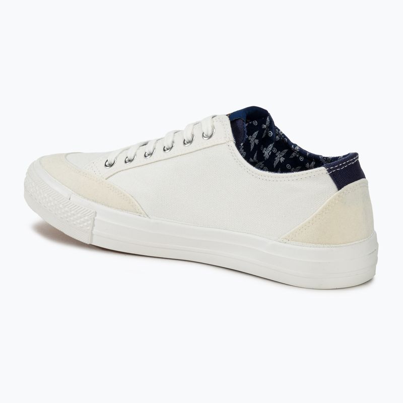 Férfi cipő Aeronautica Militare Cotton With Patch off white 3