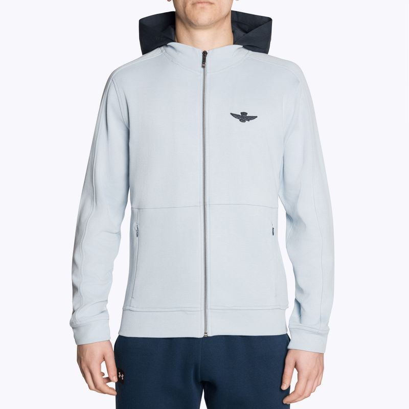 Férfi pulóver Aeronautica Militare Urban glacier blue