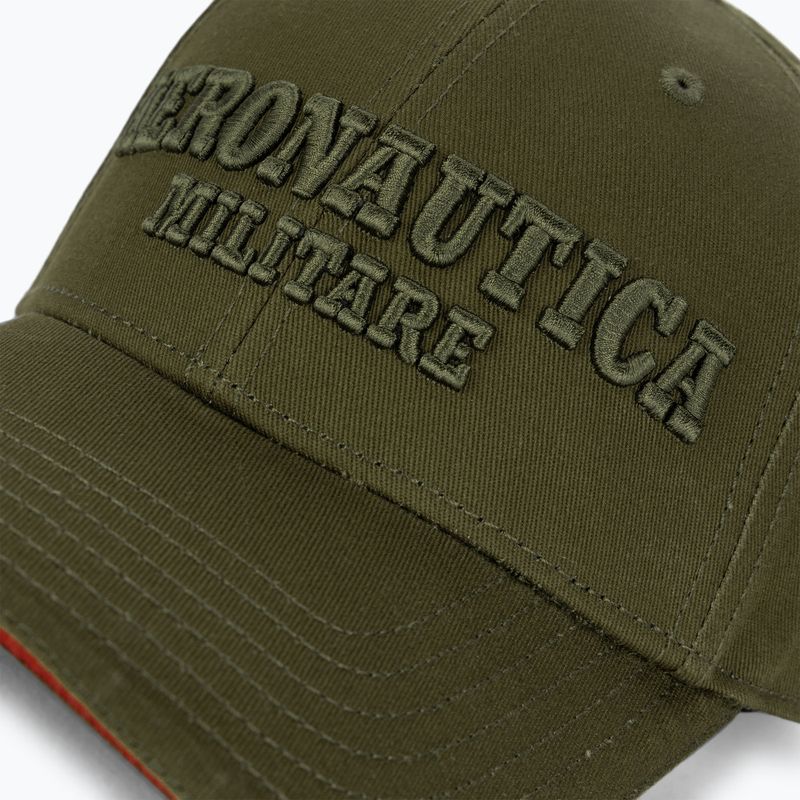 Férfi baseballsapka Aeronautica Militare Basic With Metal Eagle military green 3