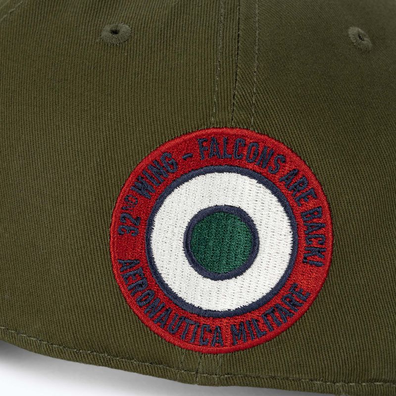 Férfi baseballsapka Aeronautica Militare Basic With Metal Eagle military green 4