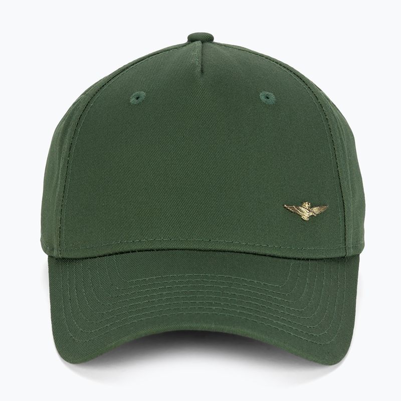 Férfi baseballsapka Aeronautica Militare Basic With Metal Eagle seaweed green 2
