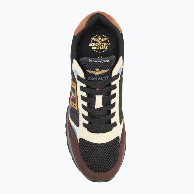 Férfi cipő Aeronautica Militare SC292CT3331 blue/light brown/black 5