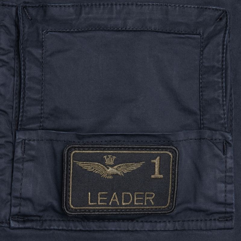 Férfi nadrág Aeronautica Militare Heritage blue/black 4