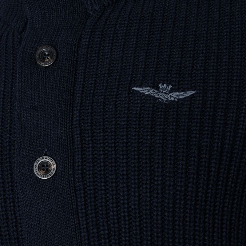 Férfi pulóver Aeronautica Militare Heritage dark blue 3