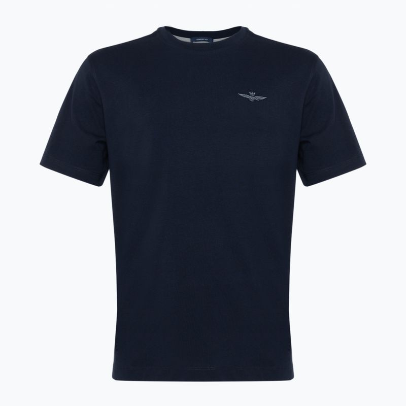 Férfi póló Aeronautica Militare Essential dark blue