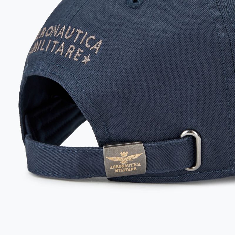 Férfi baseballsapka Aeronautica Militare Cotton With Logo blue navy 4