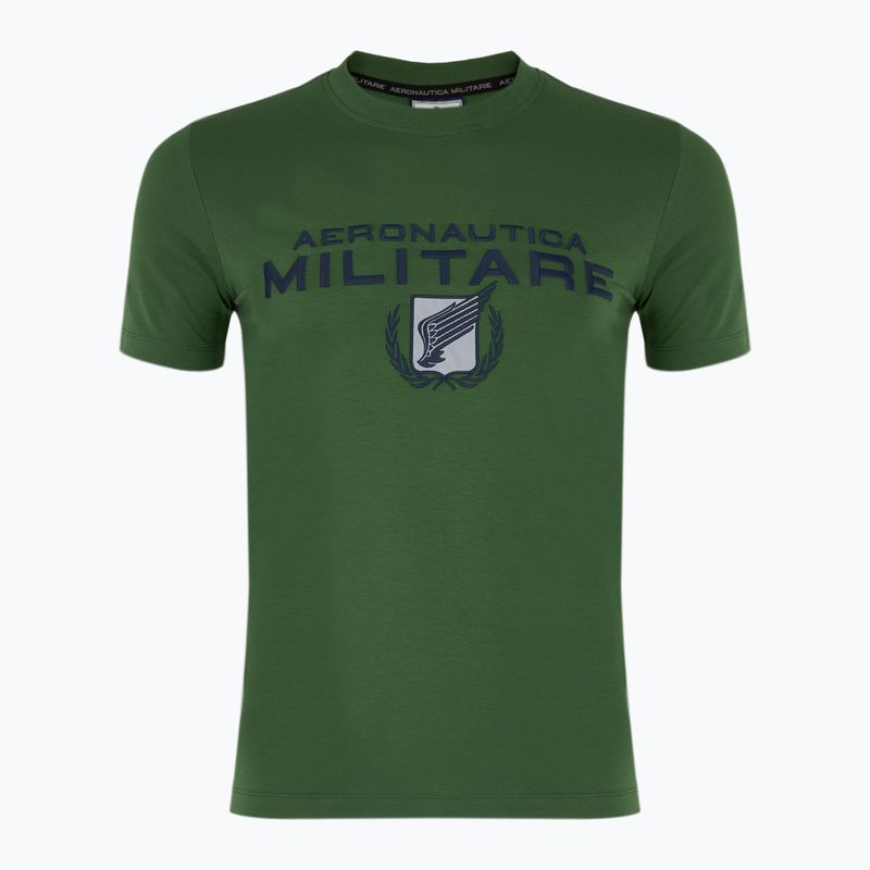 Férfi póló Aeronautica Militare 251TS2379J674 erdőzöld