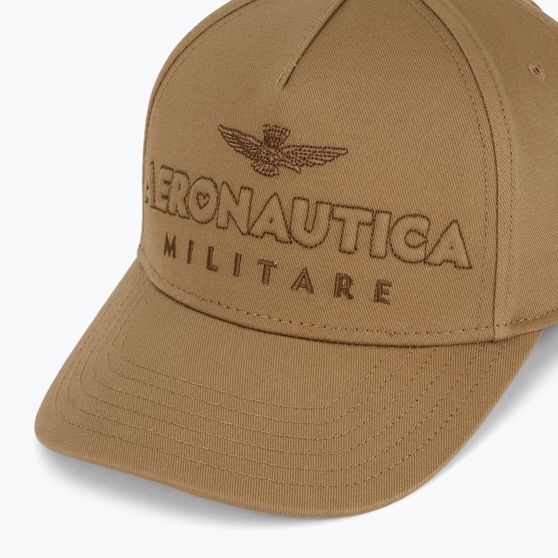 Férfi Aeronautica Militare 251HA1202DCT2261 sabbia baseball sapka 3