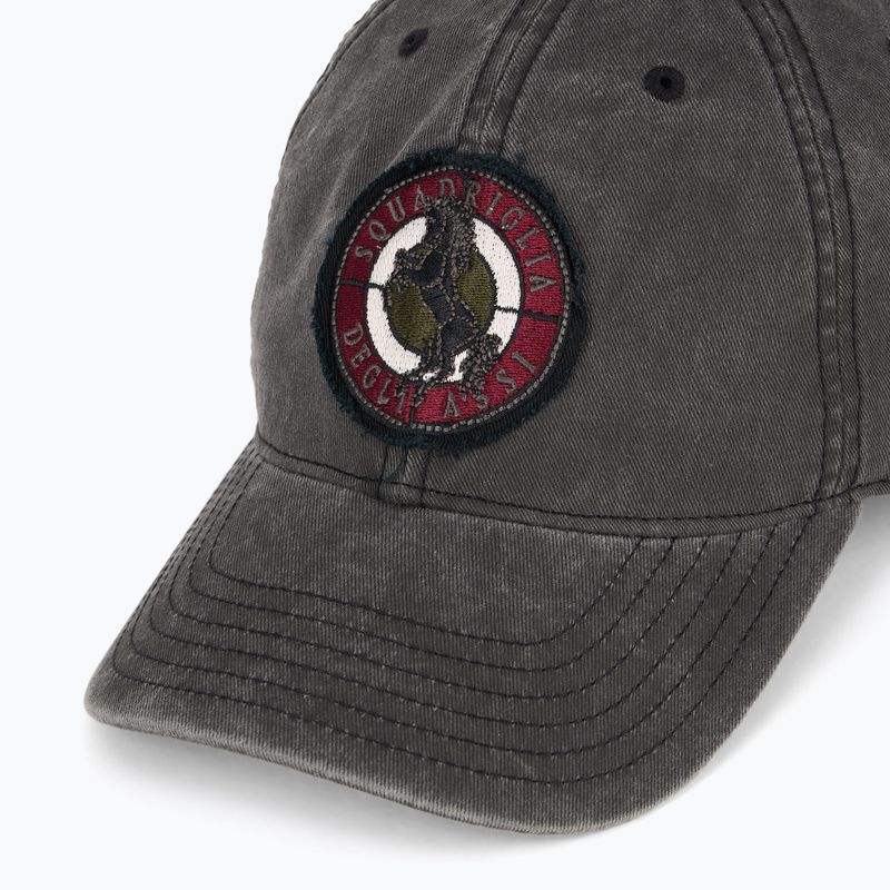 Férfi Aeronautica Militare baseball sapka 251HA1211CT2476 fekete mosott 3