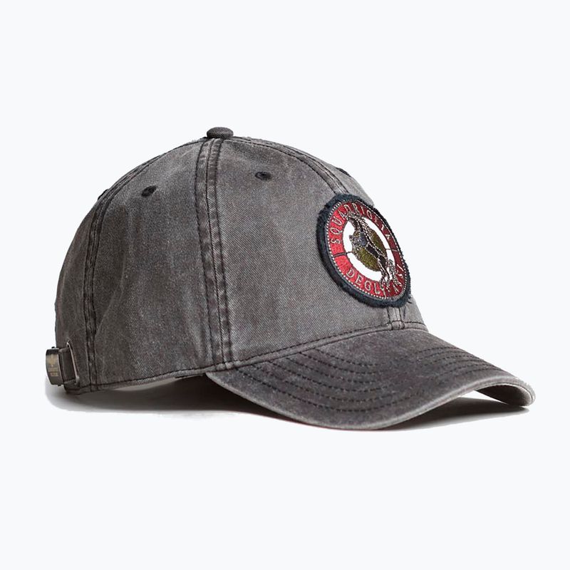 Férfi Aeronautica Militare baseball sapka 251HA1211CT2476 fekete mosott